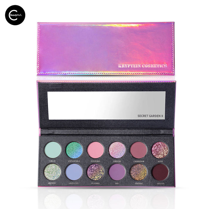 KRYPTEIN COSMETICS Secret Garden II Eyeshadow Palette style #01