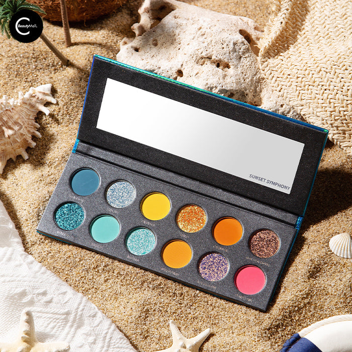 KRYPTEIN COSMETICS Sunset Symphony Eyeshadow Palette style #01