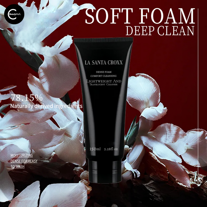 LA SANTA CROXX Lightweight Clarifying Facial Cleansing Cream Cleanser detail