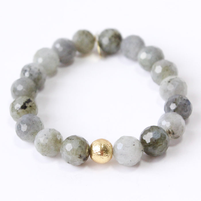 Labradorite Bracelet | 14K Gold Fine Collection