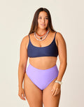 Lani Pocket Compression Bottom: Aster - FINAL SALE