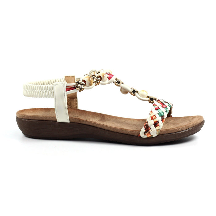 Larissa White Sandal