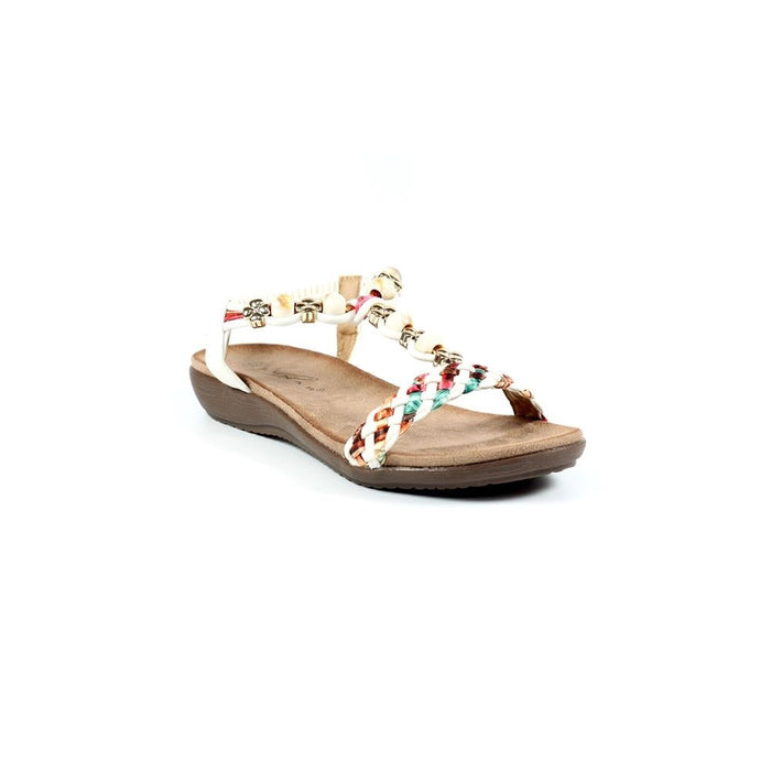Larissa White Sandal