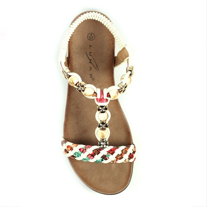 Larissa White Sandal