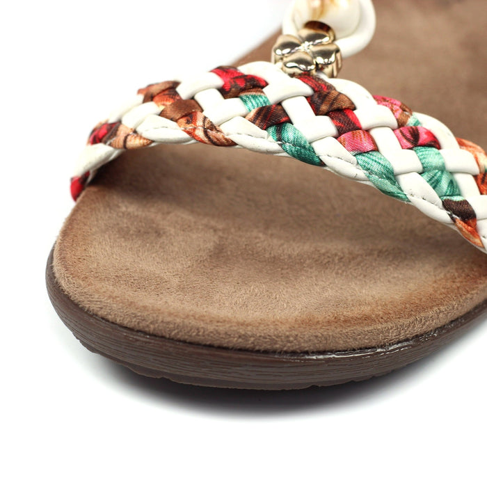 Larissa White Sandal