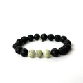 Lava and Yellow Turquoise Bracelet | One-of-a-Kind | Connects You to a Spirit in the Sky