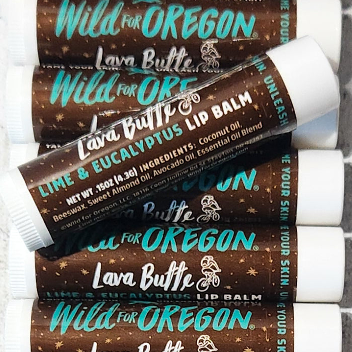 Lava Butte Lip Balm | Eucalyptus & Lime | Nourishing & Refreshing