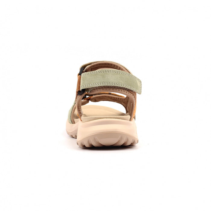 Lazy Dogz Alston Orange Multi Leather Sandal
