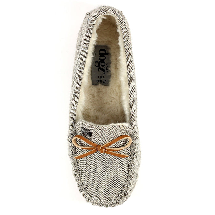 Lazy Dogz Jennings Beige Slipper