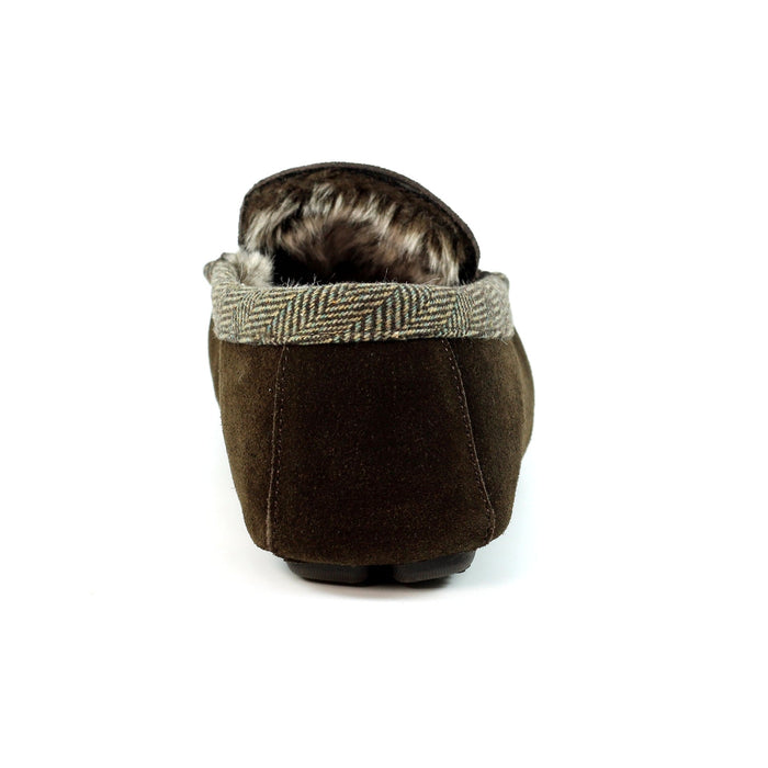 Lazy Dogz Mens Worley Brown Slipper