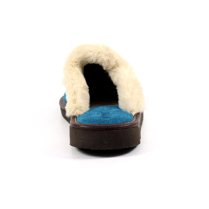 Lazy Dogz Otto Petrol Suede Slipper