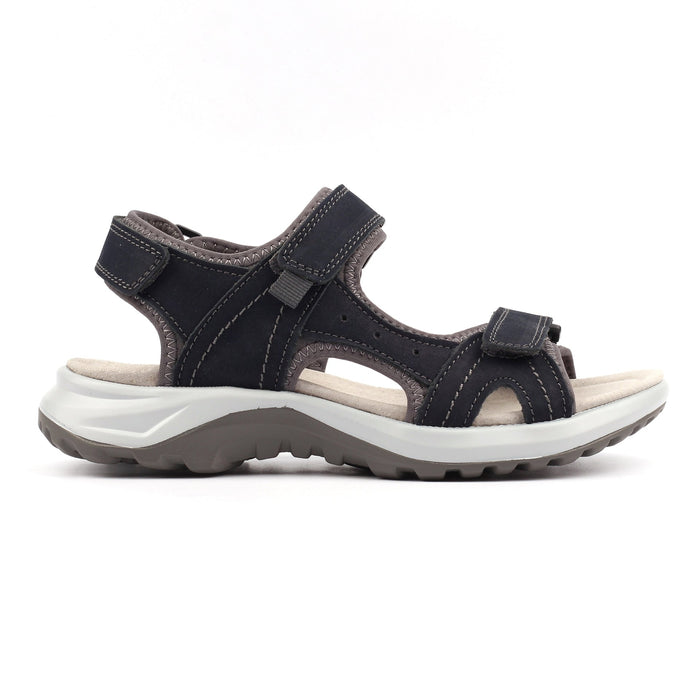 Lazy Dogz Riviera Navy Leather Sandal
