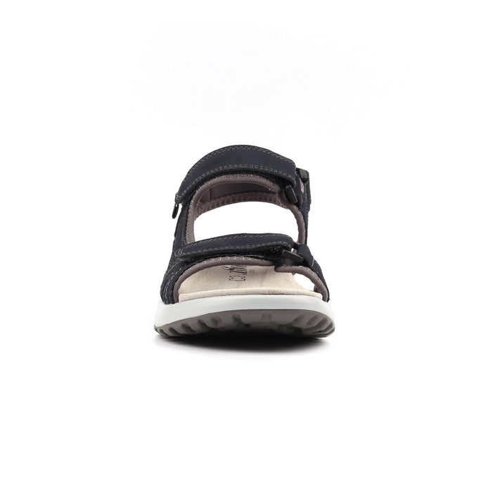 Lazy Dogz Riviera Navy Leather Sandal