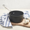 Le Creuset Toughened Nonstick PRO Open Saucepan with Double Pour Spouts, 1.7 qt.