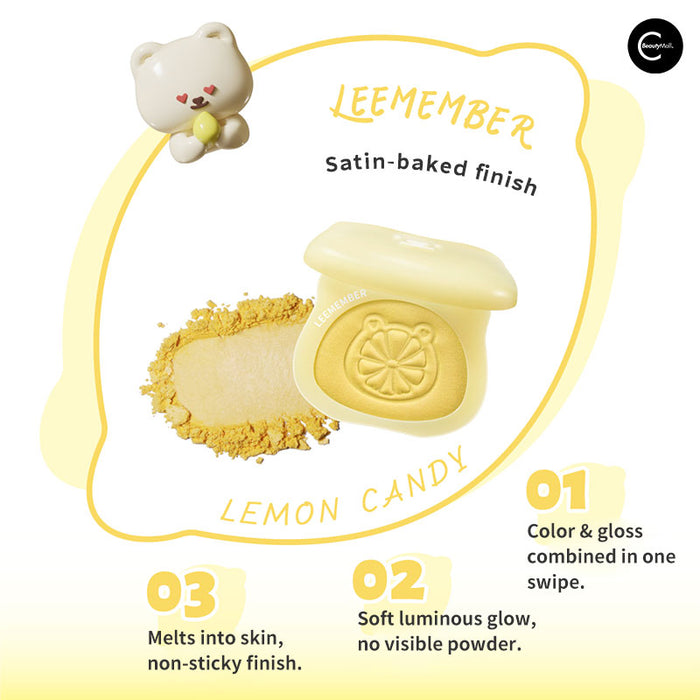 LEEMEMBER Lemon Drop Multi-Glow Powder NM03
