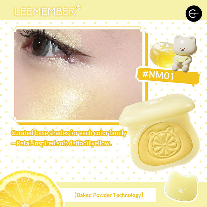 LEEMEMBER Lemon Drop Multi-Glow Powder detail