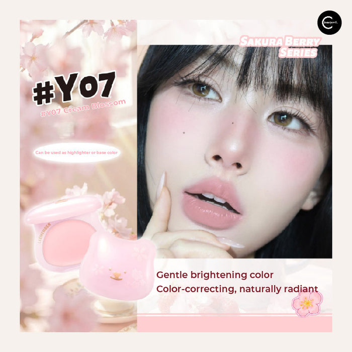 LEEMEMBER Lip & Cheek Dual-Use Cream Blush – Pink Series detail
