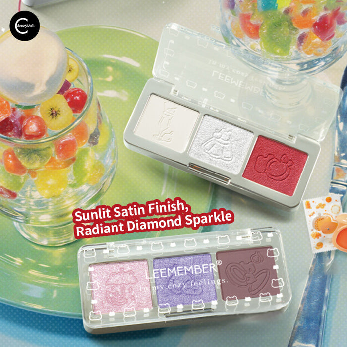 LEEMEMBER Petal Play Trio Eyeshadow JM20