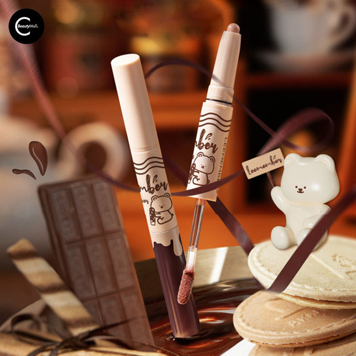 LEEMEMBER Pika Stick 2-in-1 Plumping Lip Liner & Gloss BB02