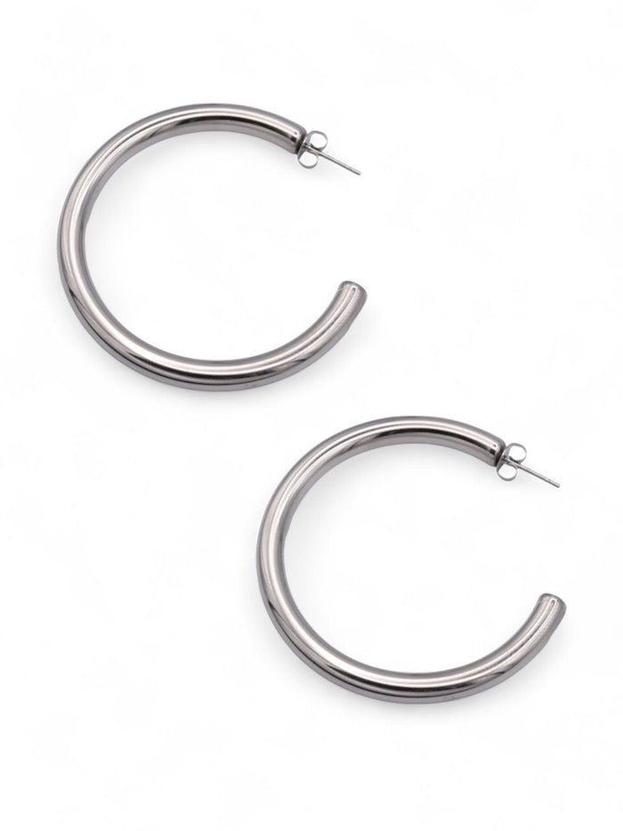 LIFE OF THE PARTY Hoop Earrings