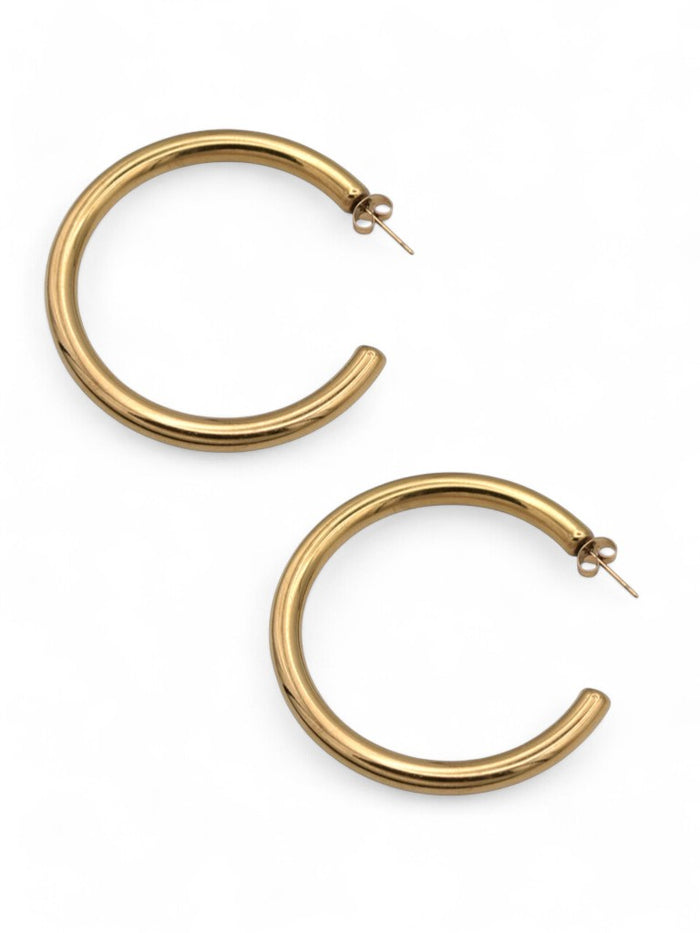 LIFE OF THE PARTY Hoop Earrings