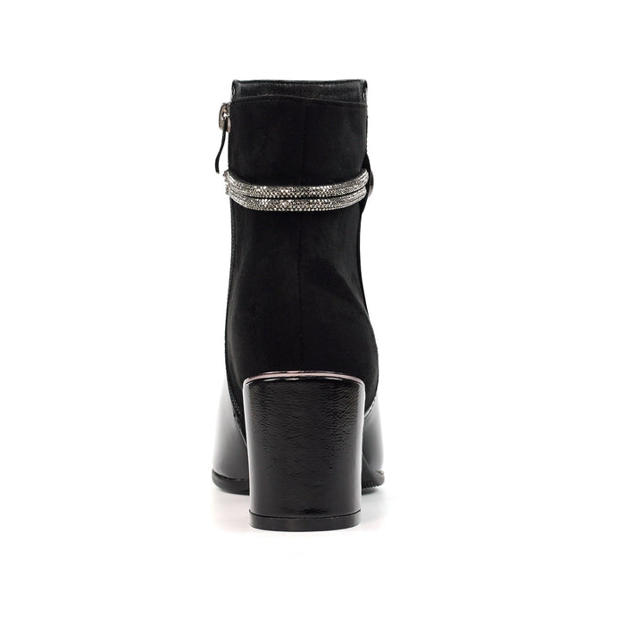Lily Black Ankle Boot