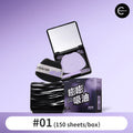 LISHU Bouncy Purple Blotting Paper with Puff style #01