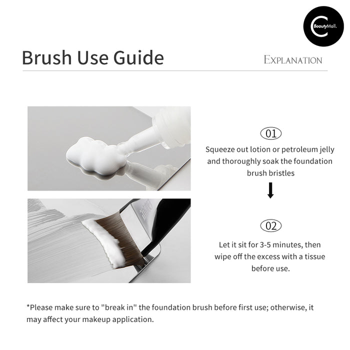LISHU PUNK L-SHAPE Foundation Brush style #01
