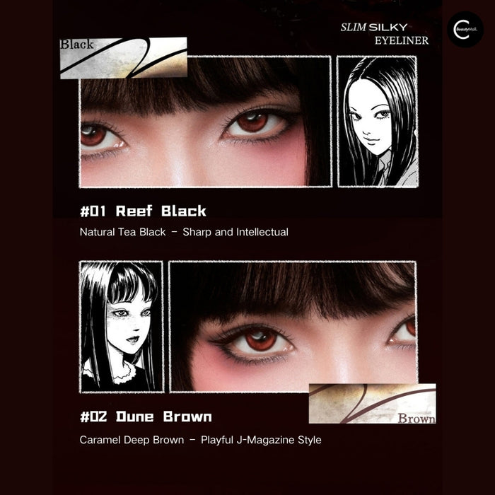 Little Ondine x Junji Ito Tomie limited edition makeup collection style C05