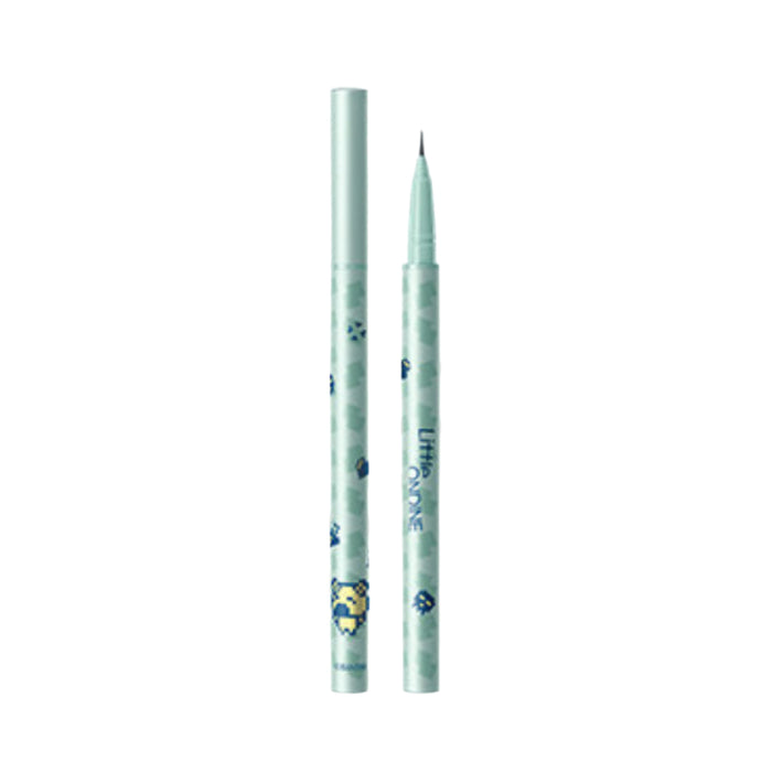 Little Ondine liquid eyeliner pen with ultra-fine tip and cap, shown vertically