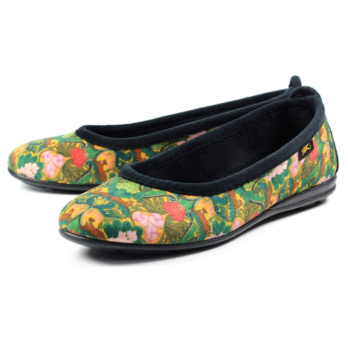 LLB Meribel Green Pump Slipper