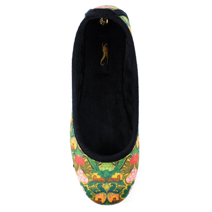 LLB Meribel Green Pump Slipper