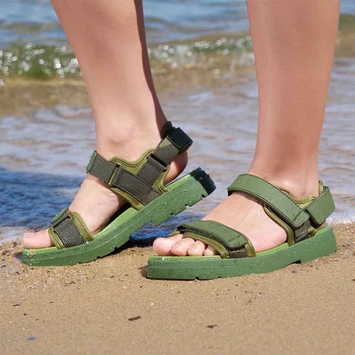 Lochie Sandal // Bright Olive [Retired]