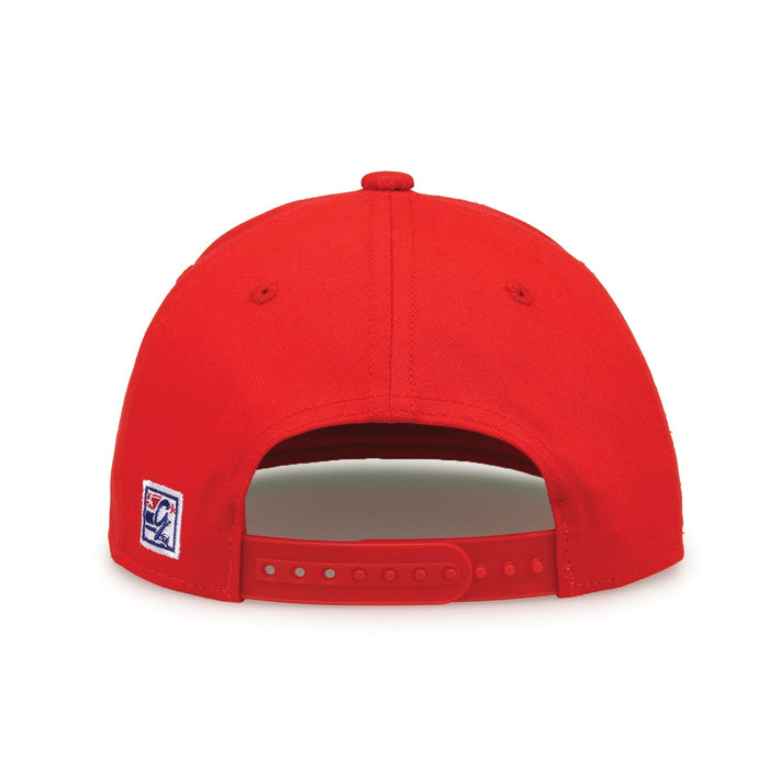 Louisville Cardinals Retro Circle Snapback - Red, alternate view 3