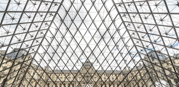 Louvre Museum, Paris, France Wall Mural-Wall Mural-Eazywallz