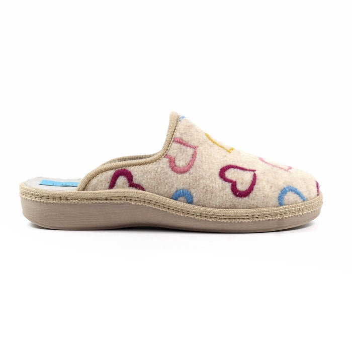 Love Beige Mule Slipper