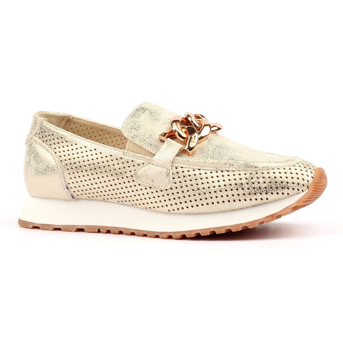 Lulu Gold Shoe