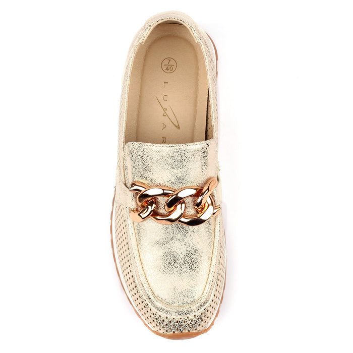Lulu Gold Shoe