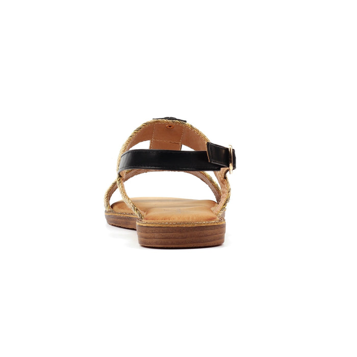 Lumi Black Sandal