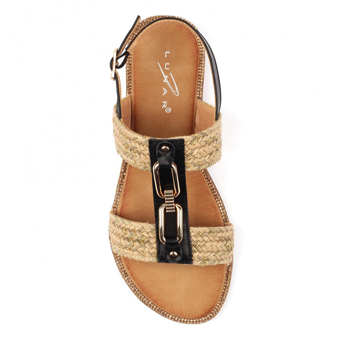 Lumi Black Sandal