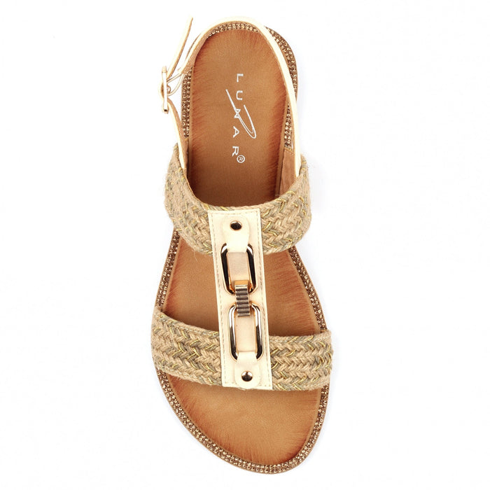 Lumi Cream  Sandal