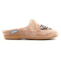 Lunar Buffy Beige Mule Slipper