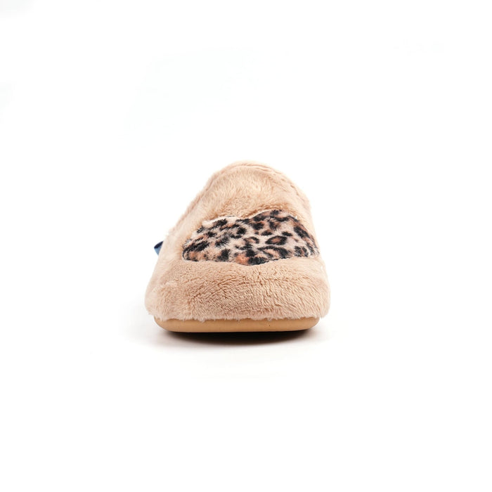 Lunar Buffy Beige Mule Slipper