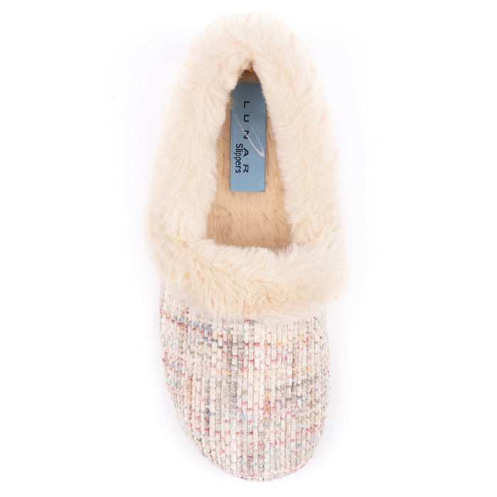 Lunar Dana Beige Slipper