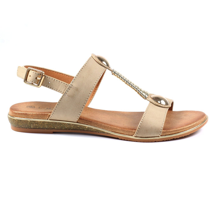 Lunar Renoir Beige Sandal