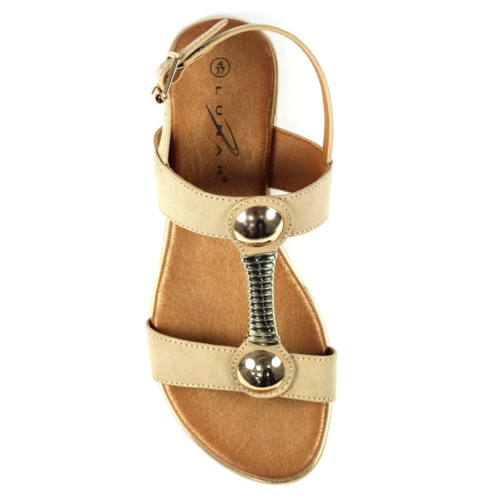 Lunar Renoir Beige Sandal