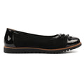 Lydia Black Patent Shoe