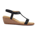 Macie Black/Black Sandal