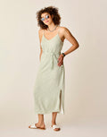 Macy Dress: Dk. Haze Geo - FINAL SALE