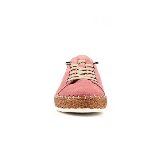 Maddison II Pink Suede Plimsoll
